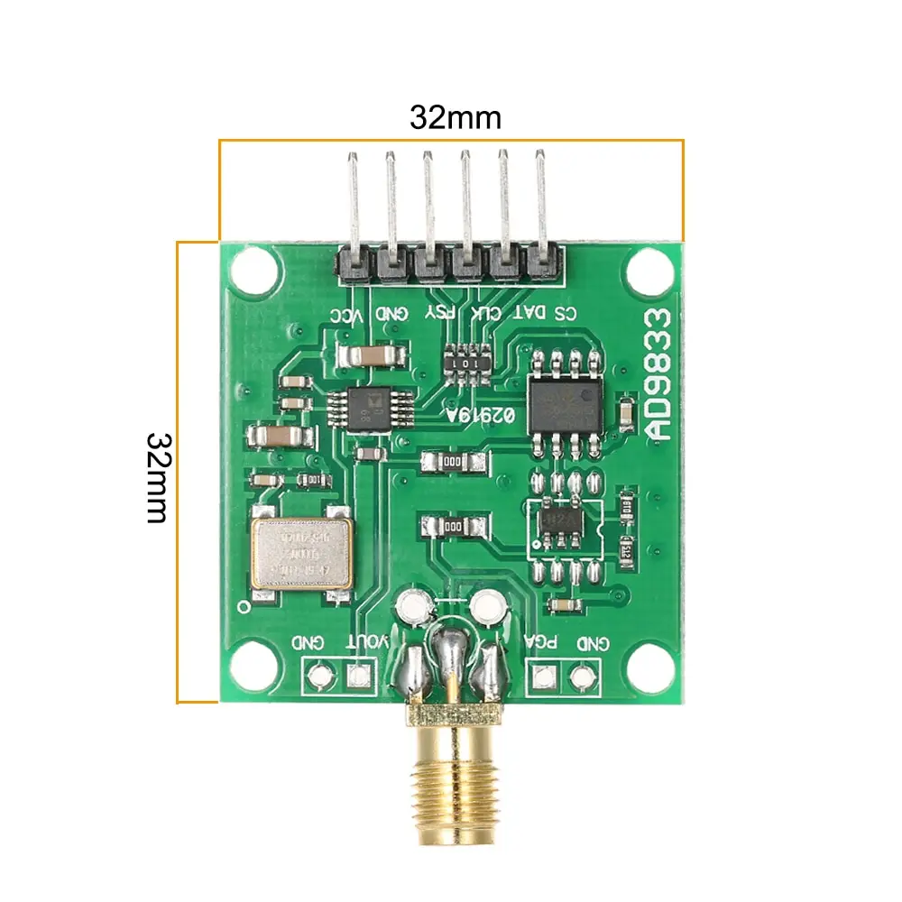 Модуль генератора сигналов AD9833 dds генератор 0 12 5 МГц частоты DIY KIT