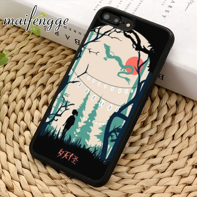 maifengge Studio Ghibli Spirited Away phone Case cover For iPhone 5 6 6s 7 8 plus 11 12 Pro X XR XS max Samsung S7 S8 S9 S10 | Мобильные