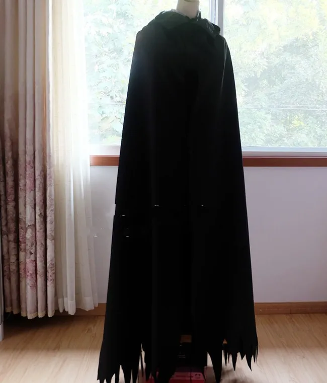 Sword Art Online Death Gun Sterben Mantle SAO Cosplay Costume black