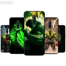 The Incredible Hulk Silicone Case for Oneplus 7 7Pro 5T 6 6T Black Soft Case for Oneplus 7 7 Pro TPU Phone Cover