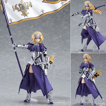 

Huong Anime 13CM Fate Grand Order Figure Ruler Jeanne d'Arc Figma #366 PVC Action Figure Collectible Model Toy