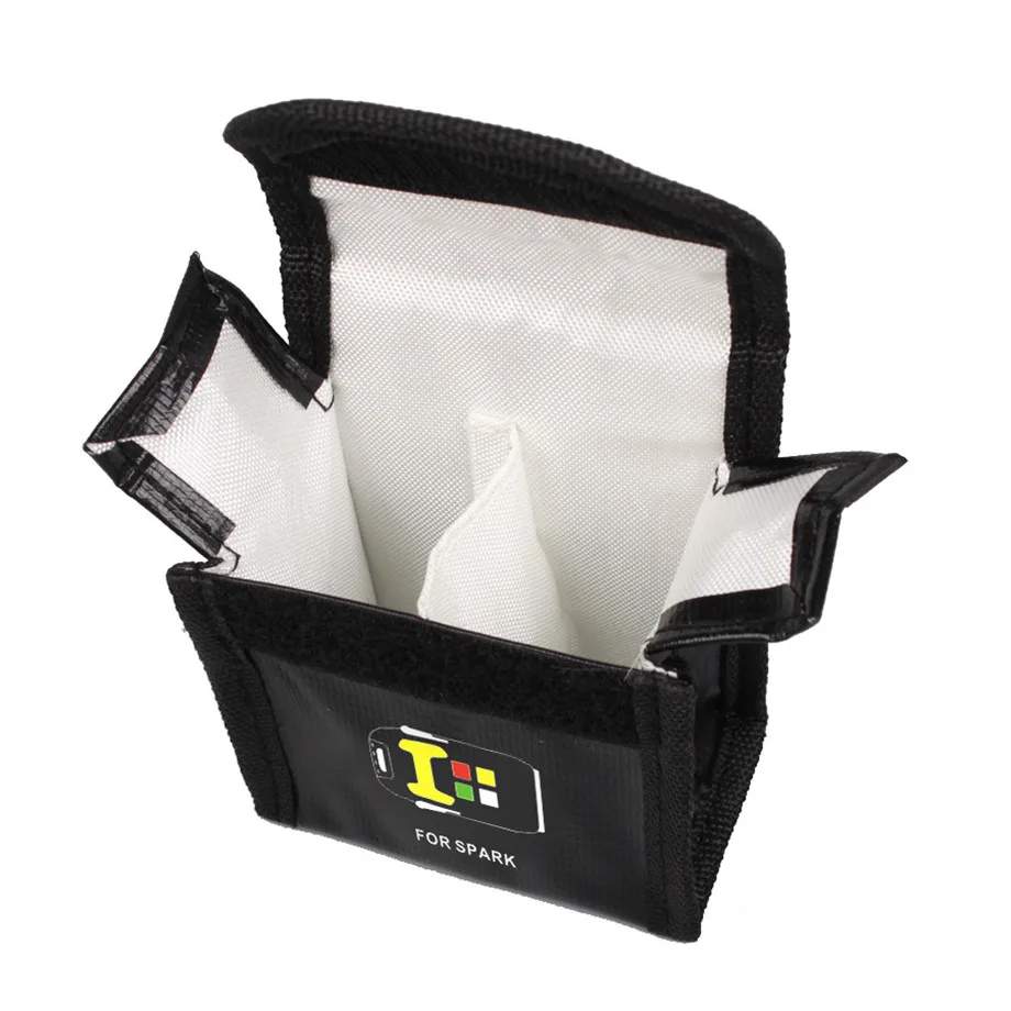 DJI SPARK Drone Lipo Battery Case Explosion-proof Safe Storage Bag Fireproof Protective Box Heat Resistance Radiation Pocket-10
