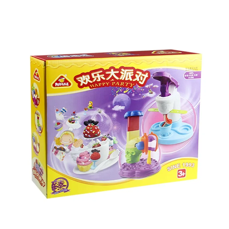 Happy Party 12 шт./компл. цветная Сверхлегкая глина высокое качество слизи игрушки