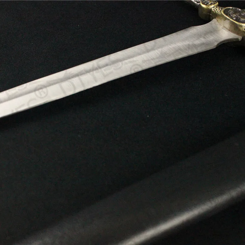 Маленький домашний декоративный меч, кожаные ножны и ручки, косплей ...