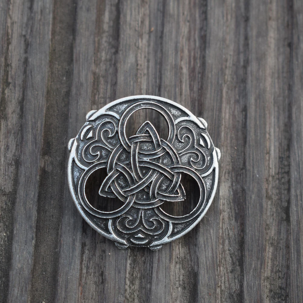 

SanLan Round celts Knot Brooch Viking Brooch Viking Norse Jewelry