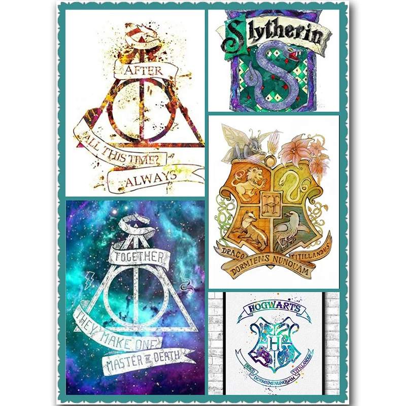 

Harry Potter,Magic Castle,Full Square 5D DIY Diamond Painting,Diamond Embroidery Cross Stitch,Mosaic,stickers home decoration