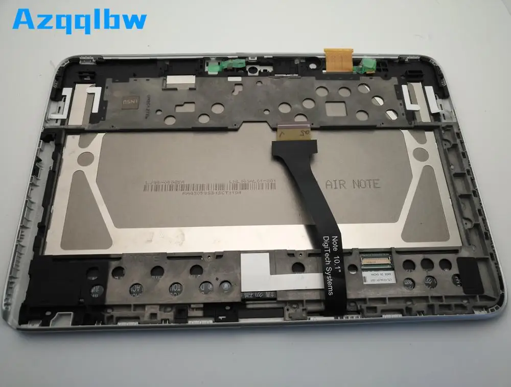 Azqqlbw для samsung Galaxy Note 10,1 N8000 GT-N8000 ЖК-дисплей кодирующий преобразователь сенсорного экрана в сборе с рамкой для N8000 GT-N8000