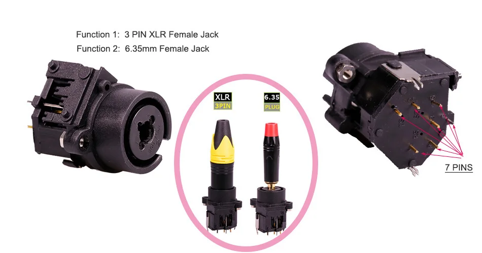 Dual function connector (21)