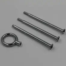 Лидер продаж комплект из 3 ярусов торт пластина стойки ручки Установка вечеринки Crown Rod DIY Металлические Свадебная вечеринка серебро/золотой