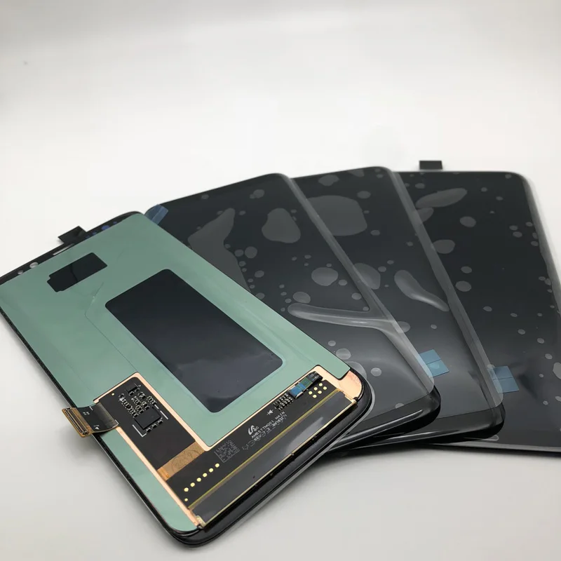 Без ожога тени 5 8 ''оригинальная рамка дисплея для samsung Galaxy S8 G950 G950F G950U G950W8 lcd