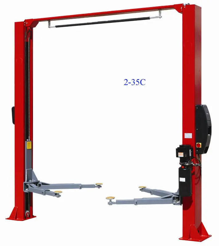 QJ-Y-2-35C двухстоечный гидравлический автомобильный подъемник