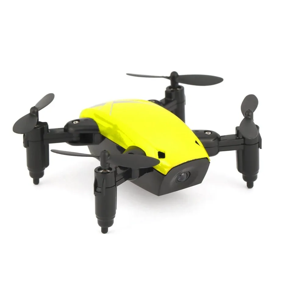 S9W складной RC Мини Дрон Карманный Дрон микро Дрон вертолет с wifi FPV 0.3MP камера 360 градусов