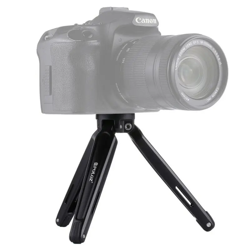 PULUZ карманный мини металлический Настольный Штатив для DSLR и цифровой камеры