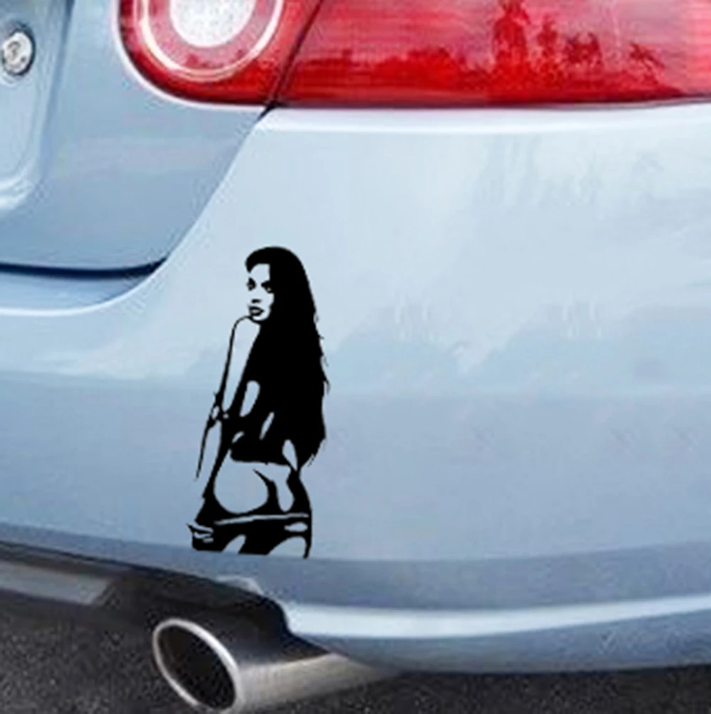 Sexy Girl Sticker Woman Car Bumper Car Window Vinyl Striptease Skin Cover Fun Decal Decoration Personality Sexy Girl Sticker Woman Car Bumper Car Window Vinyl Striptease Skin Cover Fun Decal Decoration Personality