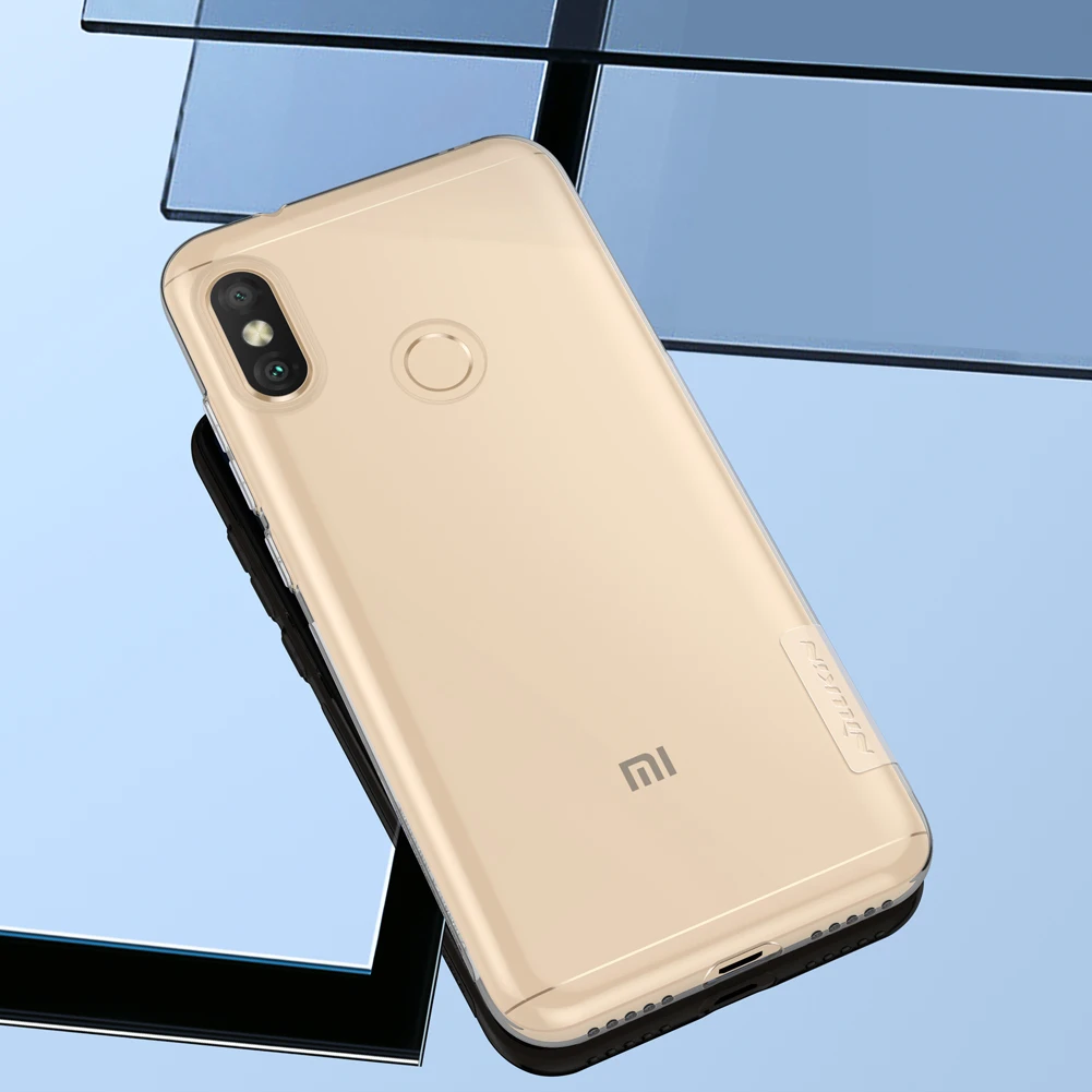 Redmi 6 Pro чехол Nillkin серия природы прозрачный мягкий ТПУ чехол для Xiaomi Mi A2 Lite