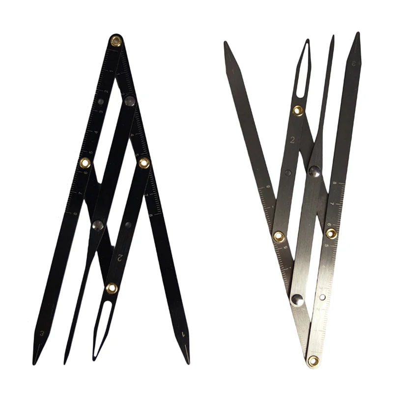 

Microblading Accessories Eyebrow Ruler Stencil Stainless Steel for Permanent Makeup Supplies Golden Ratio Tattoo Measure Tools