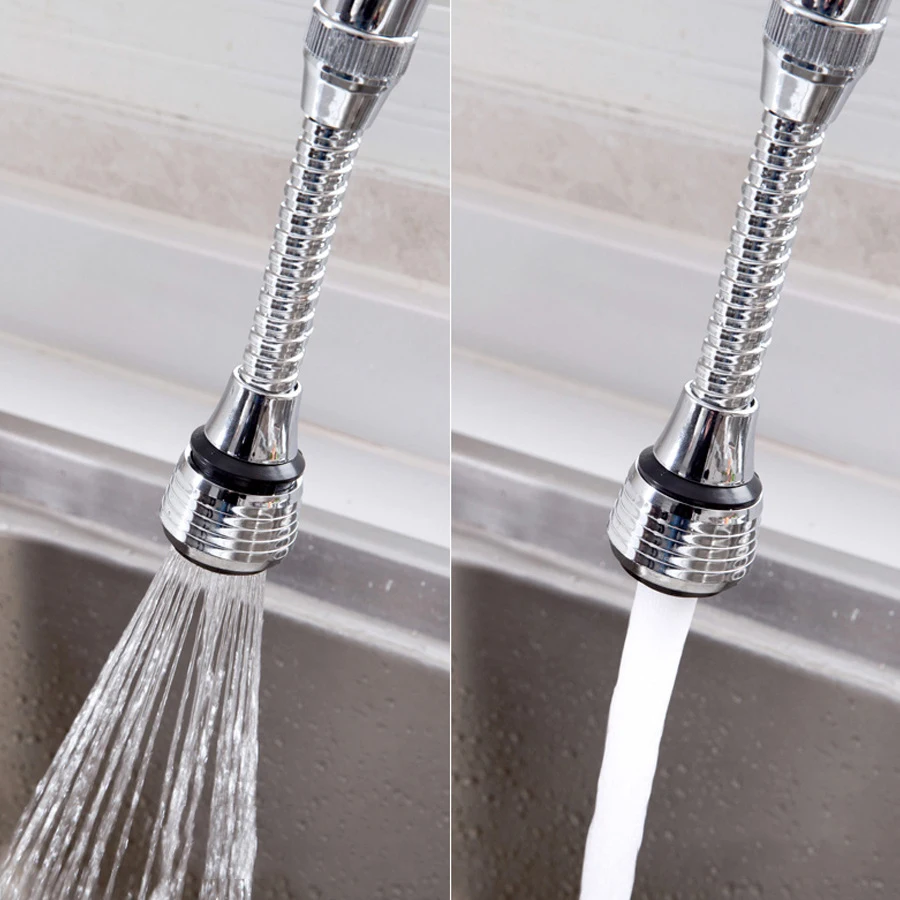

2 Modes Faucet Extender Bathroom Kitchen Accessories 360 Rotatable Bubbler Water Saving High Pressure Nozzle Filter Tap Adapter