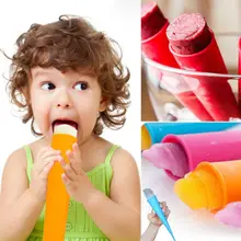 Новинка 1 шт. форма для изготовления мороженого пуш-ап кубик льда DIY леденец плесень Силиконовый поднос поп замораживатель