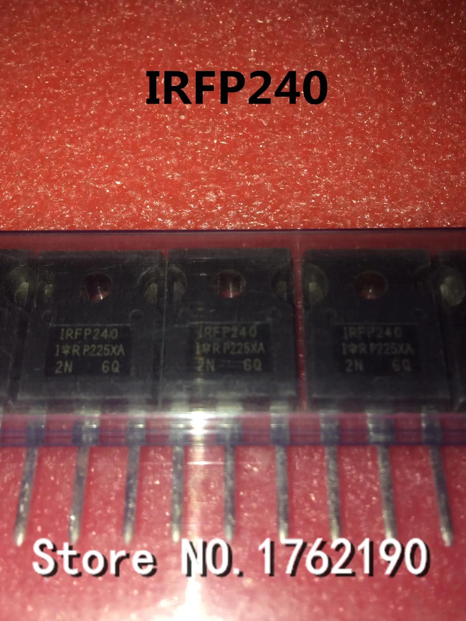 

50PCS/LOT IRFP240 IRFP240PBF TO-247 20A200V N-channel FET Power Supply Quality Assurance