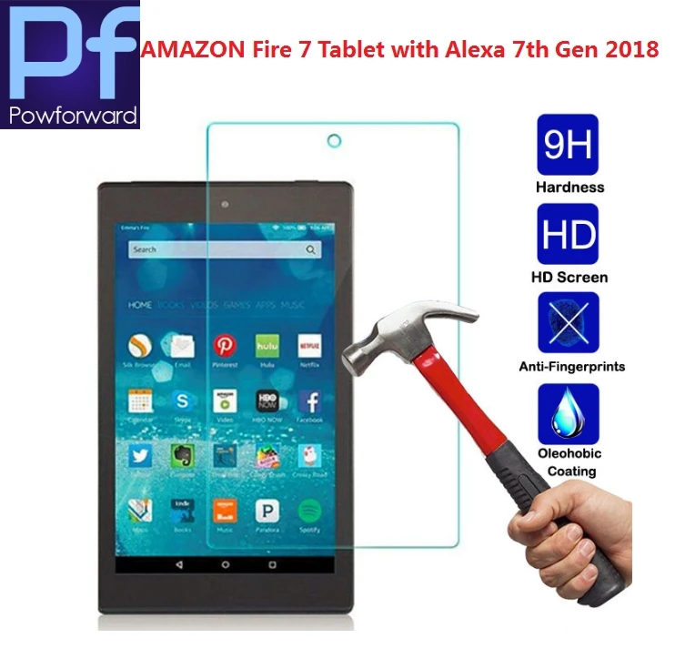 Глянцевая Защитная пленка для экрана планшета AMAZON Fire 7 0 дюйма с Alexa го поколения