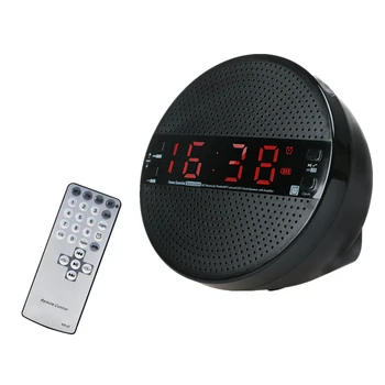 

Alarm Clock Bluetooth Speaker with Remote Control FM Radio Wireless Home Party for iPhone xiaomi Desktop Loudspeaker