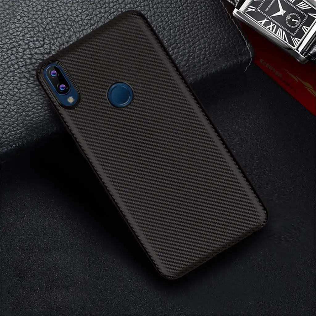 

HATOLY For Fundas Asus Zenfone Max Pro (M1) ZB601KL Case Soft TPU Carbon Fiber Back Cover for Zenfone Max Pro M1 ZB602KL X00TD