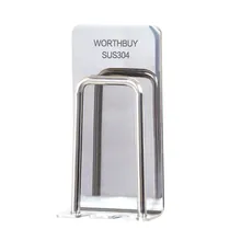 Держатель для зубной пасты из нержавеющей стали, держатель для зубных щеток и полоскания, настенная подставка для ванной