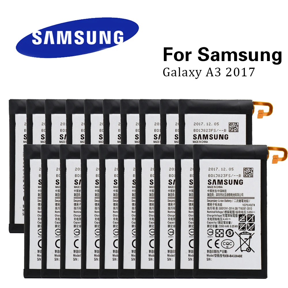 20 шт./лот EB-BA320ABE батареи для Samsung Galaxy A3 2017 Edition A320 A320F A320FL A320Y оптовая продажа с