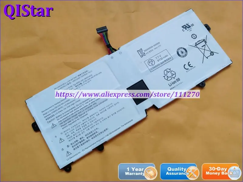 

QISTAR Genuine LBS1224E Battery For LG Gram 13Z980 14Z980 14Z990 15Z980 15Z990 17Z990 Laptop