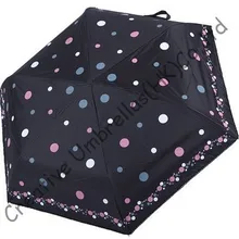 Массовый груз, различных видов зонтов, 6 ребер, Три складной Зонты из сплава, ветрозащитный, Суперлегкий, летний зонтик