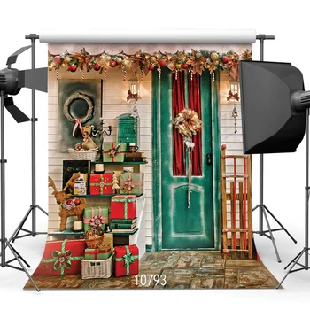 

SJOLOON Christmas photography background children photo backdrops computer print photo background Fond photo studio vinyl props