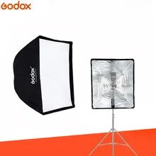 Godox 60x60 см Вспышка портативный зонтик софтбокс Riflettore для студийной вспышки Speedlight