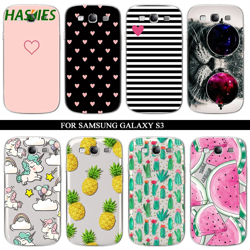 

Cartoon Cute Silicon Case for Samsung Galaxy S3 Case I9300 Neo i9301 Duos i9300i Soft TPU Cover For Samsung Galaxy S3 Phone Case