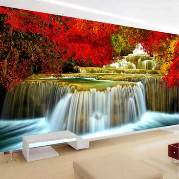 

GoldenPanno,Needlework,DIY DMC Cross stitch,landscape,Sets For Embroidery kit 9ct 11ct printed cotton silk thread Waterfalls