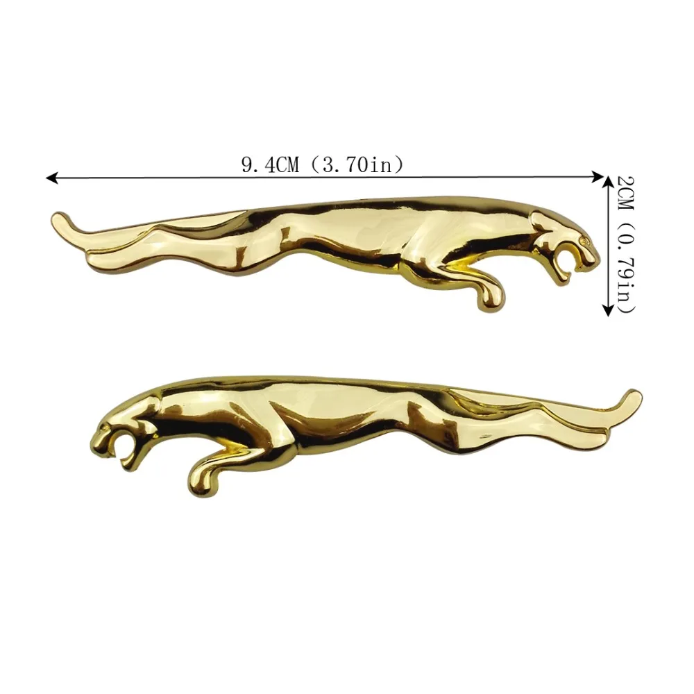 Авто Декор металлический автомобильный стикер Леопард для Jaguar XF XE X-TYPE F-PACE XK Renault Changan Suzuki Volvo KIA боковой Reear эмблема наклейка