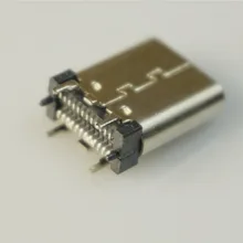 5 шт. USB 3,1 Тип C разъем 24 Pin женский розетка для поверхностного монтажа прямые Вертикальные PCB SMT доска руководство 9,3 мм высота