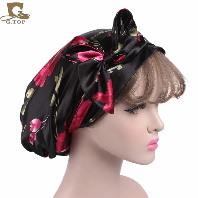 5 pieces Wholesales new fashion women sleeping bonnet 