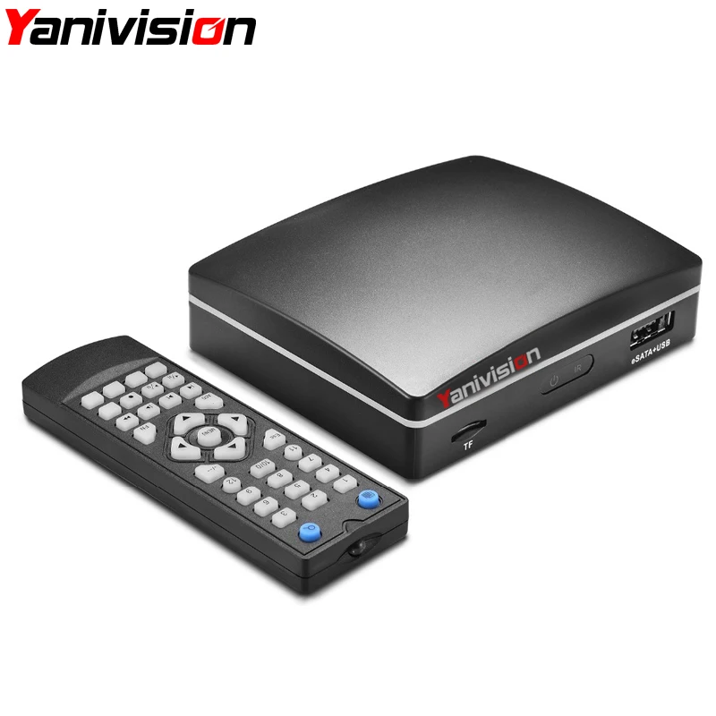 

Mini 4CH CCTV Video Recorder DVR AHD 1080N 5 in 1 Hybrid DVR For AHD Analog IP TVI CVI Camera Remote Control eSATA Ports