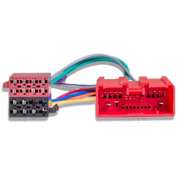Car ISO Wiring Harness Adaptor Cable Connector Lead Loom Plug Wire for