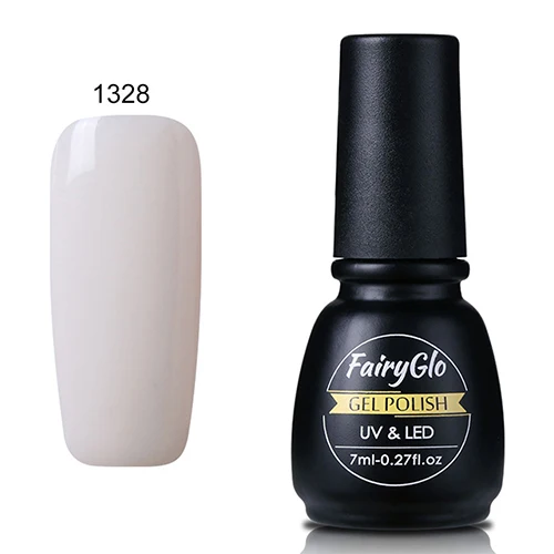 Fairyglo для ногтей набор для приготовления чая 1 демпферный лист Гель-лак светильник Цвет серии УФ-гель для ногтей, инструменты для маникюра, лак для ногтей, Гель-лак для ногтей, Наборы - Цвет: 1328