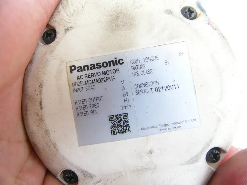 

USED 100% TESTED AC SERVO MOTOR MQMA022PVA