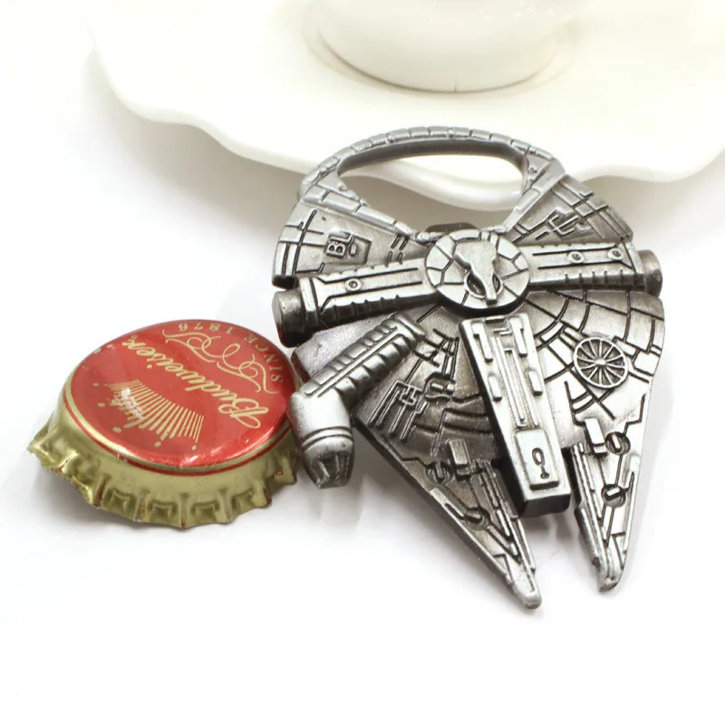 

Stainless Steel Beer Opener Star Wars Millennium Falcon Kitchen Bar Tools Bottle Opener Dropshipping