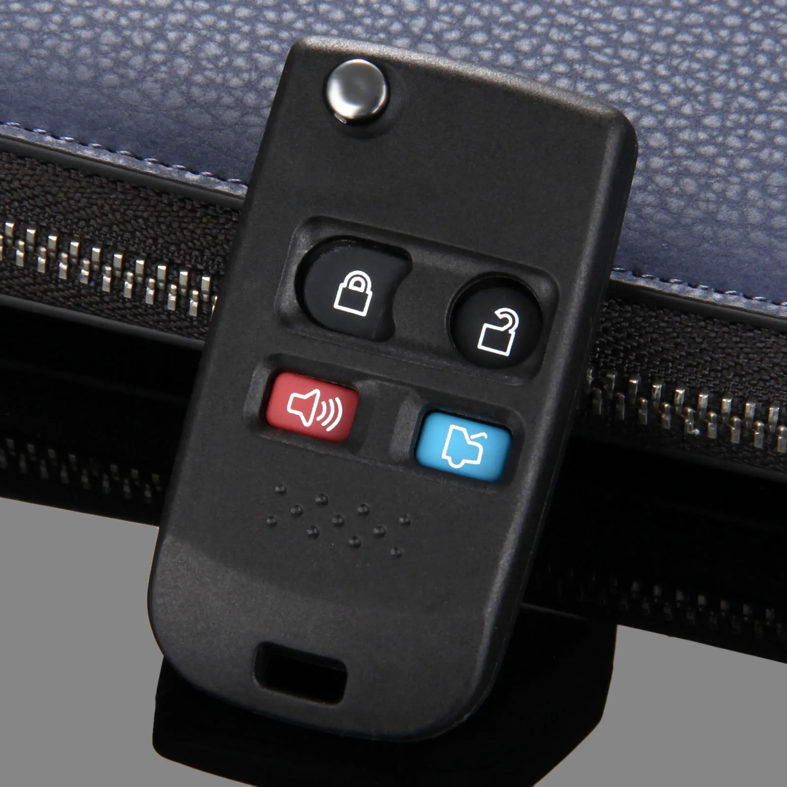

4Buttons Flip Folding Fob Remote Car Key Shell Case Replacement Uncut Blade For Ford Crown Expedition Explorer Taurus Car-covers