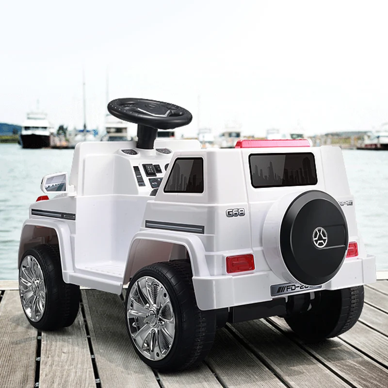 Электрический автомобиль Fengda для детей, катающийся на четырехколесных качелях, детская коляска с дистанционным управлением, внедорожник, электрический автомобиль для детей, игрушки для мальчиков