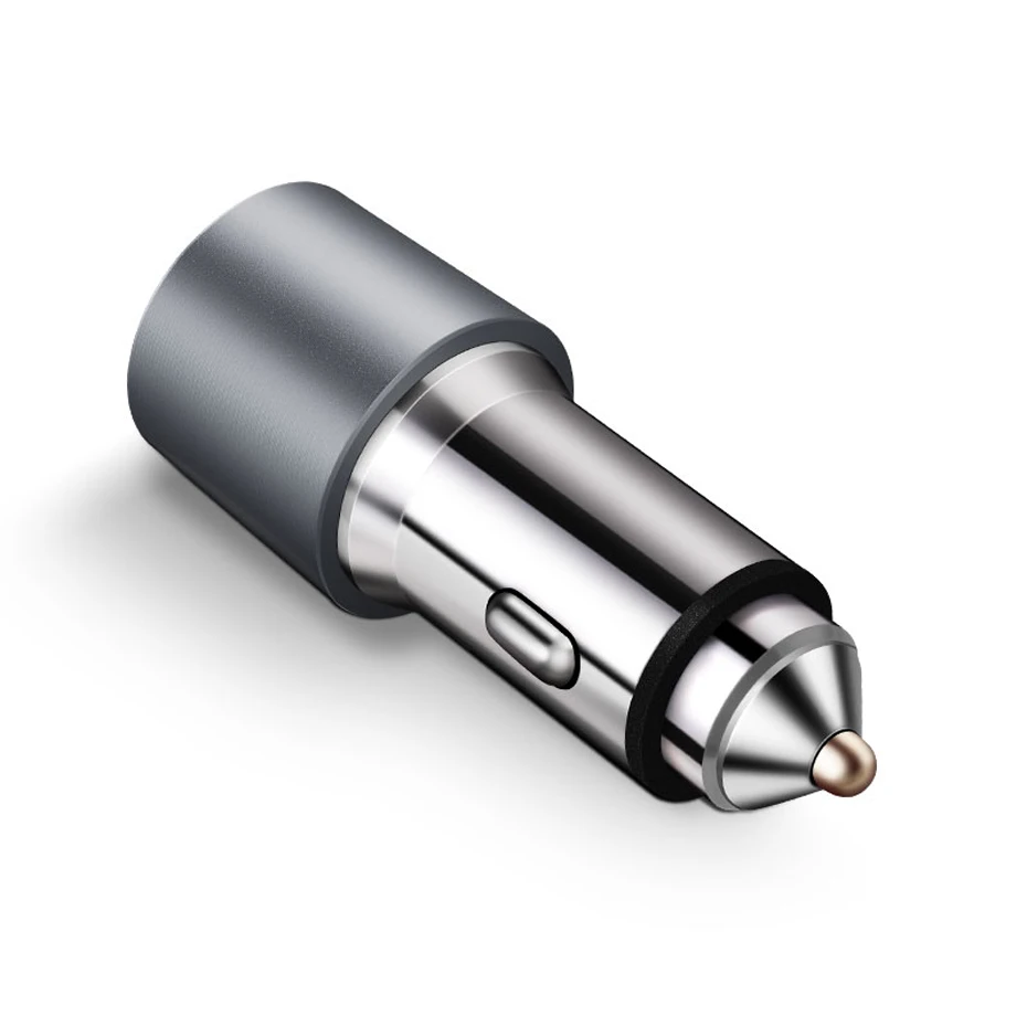 Автомобильное зарядное устройство PD QC3.0 с двумя USB зарядными устройствами для iPhone