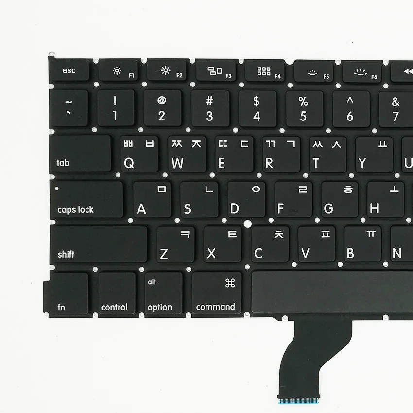 Клавиатура для ноутбука Macbook Retina 13 ''A1502 клавиатура KR Корейский стандарт с