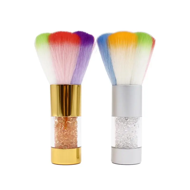 Nail Dust Brushes Acrylic UV Nail Gel Powder Nail Art Dust Remover
