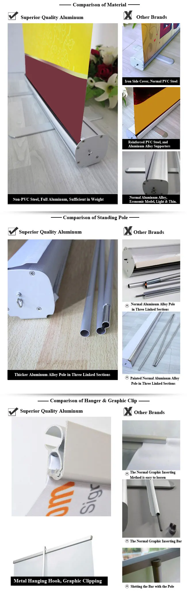 roll up banner comparison