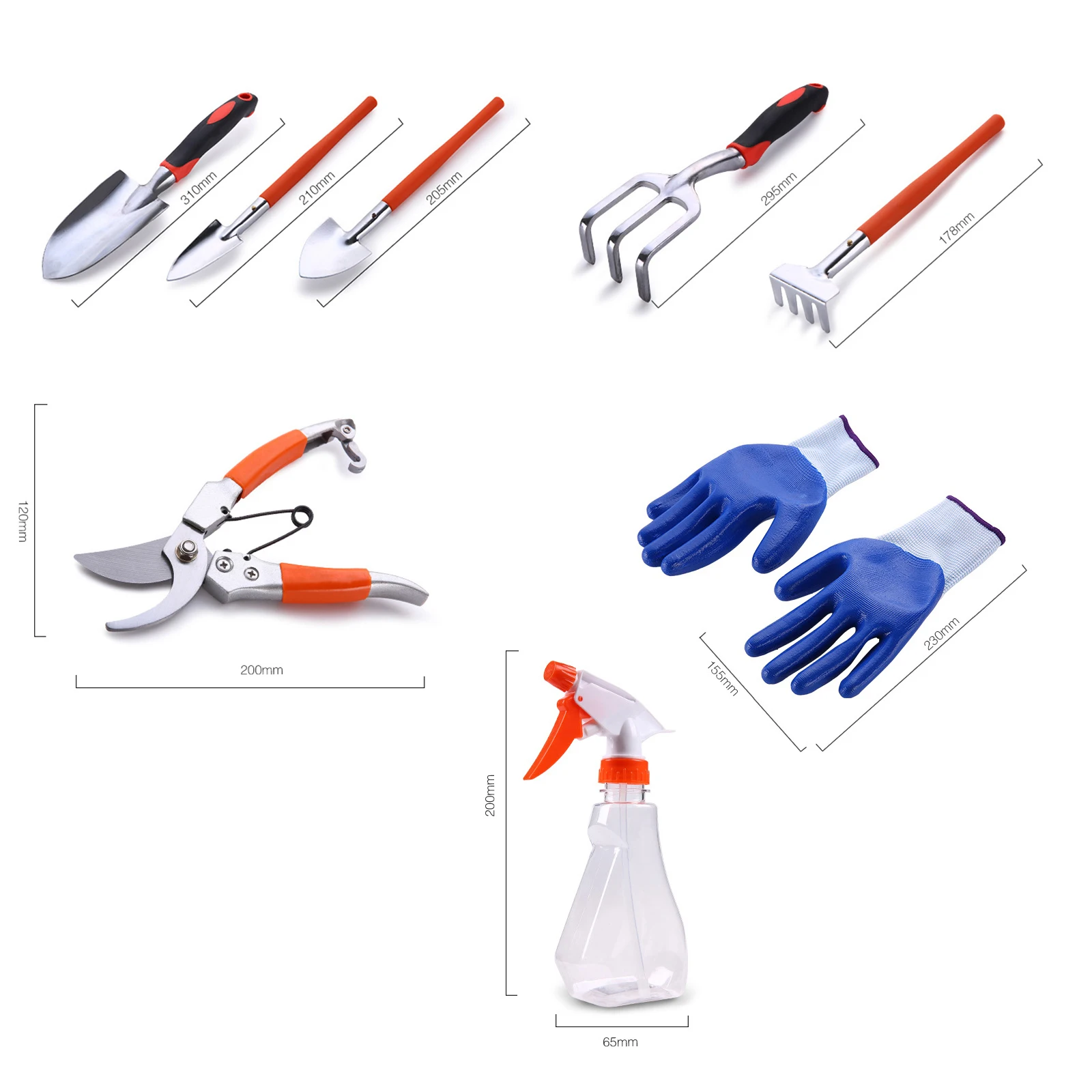 10pcs Aluminum Garden Tools set Garden Kit Mini Spade Shovel Harrow Scissors Grafting Tool Pruners Garden Gloves Saw with bag 10pcs Aluminum Garden Tools set Garden Kit Mini Spade Shovel Harrow Scissors Grafting Tool Pruners Garden Gloves Saw with bag