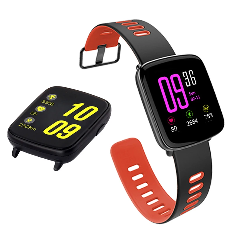 Smart Watch Heart Rate Monitor Sleep Tracker IP68 Waterproof Swimming Sports Tracker Bluetooth Call Long Standby Smartwatch